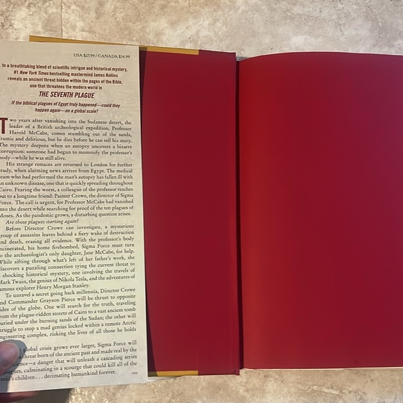 The Seventh Plague. By James Rollins. - Picture 5 of 10
